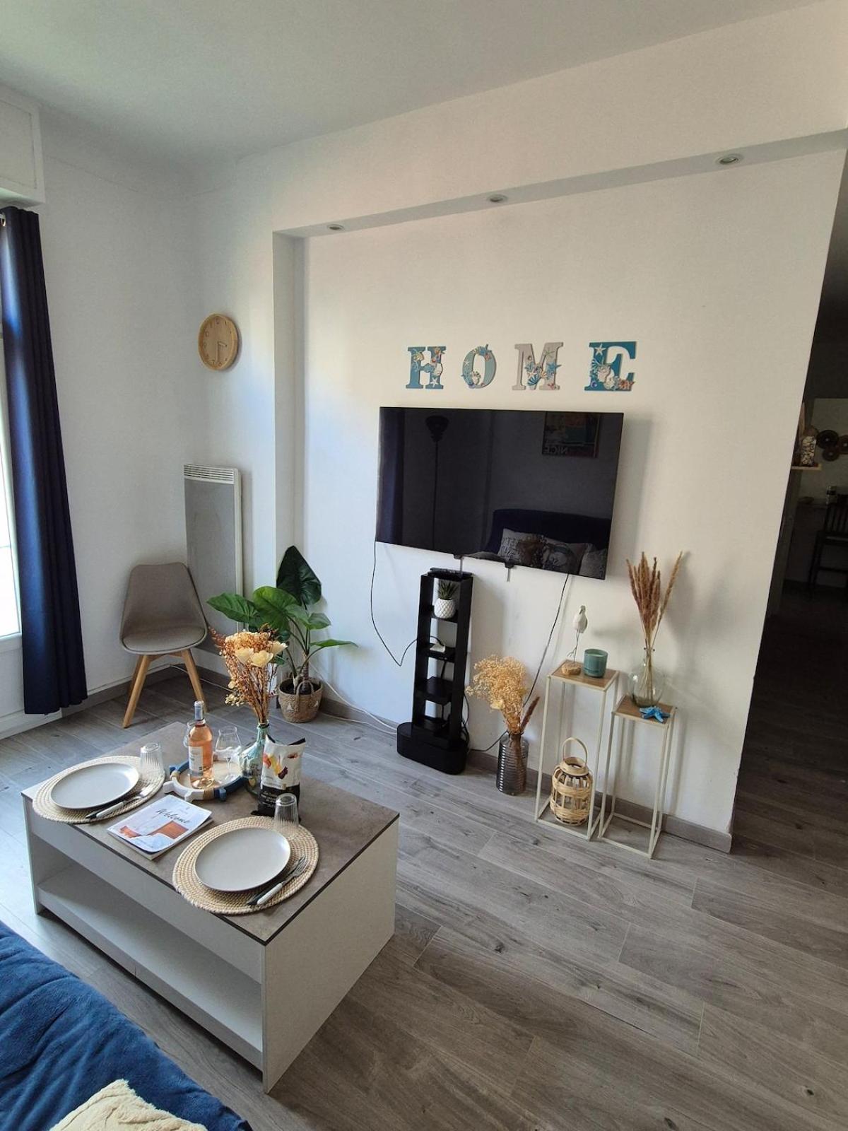 Appartement 2 Pieces Ницца Экстерьер фото